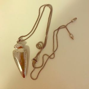 Kendra Scott Staley arrowhead statement necklace